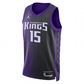 Dres Sacramento Kings Davion Mitchell Jordan 2023-24 Statement Edition Ljubičasta Swingman